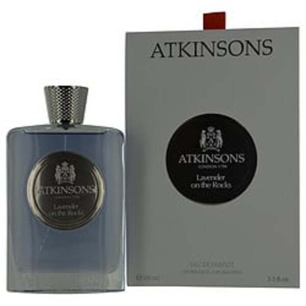 ATKINSONS LAVENDER ON THE ROCKS by Atkinsons EAU DE PARFUM SPRAY 3.3 OZ For Women