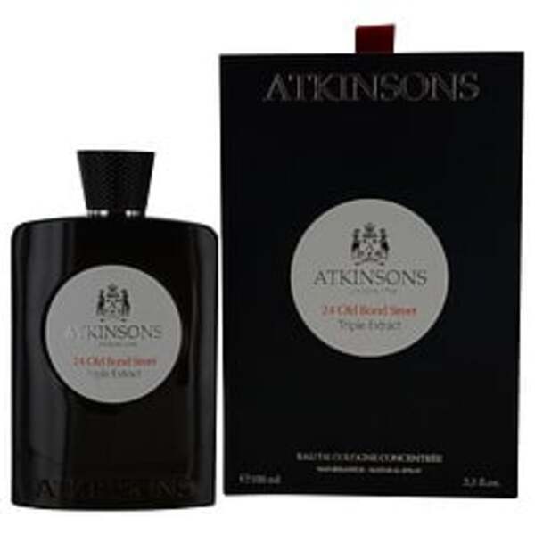 ATKINSONS 24 OLD BOND STREET TRIPLE EXTRACT by Atkinsons EAU DE COLOGNE CONCENTRATE SPRAY 3.3 OZ For Men