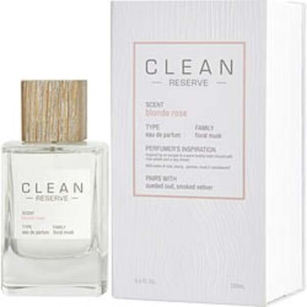 CLEAN RESERVE BLONDE ROSE by Clean EAU DE PARFUM SPRAY 3.4 OZ For Women