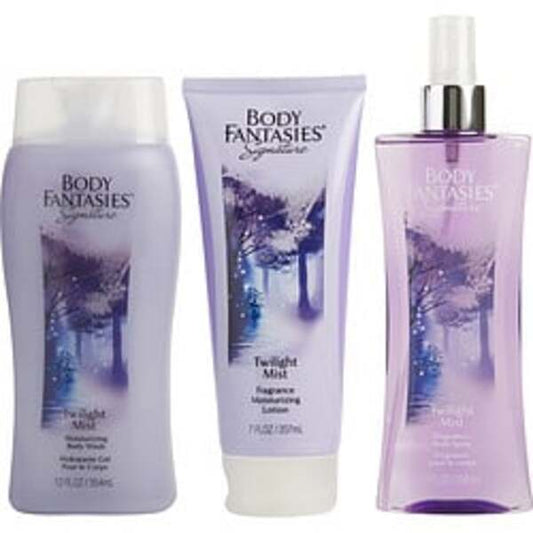 BODY FANTASIES TWILIGHT by Body Fantasies BODY SPRAY 8 OZ & BODY LOTION 7 OZ & BODY WASH 12 OZ For Women