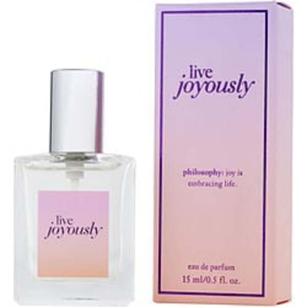 PHILOSOPHY LIVE JOYOUSLY by Philosophy EAU DE PARFUM SPRAY 0.5 OZ For Women