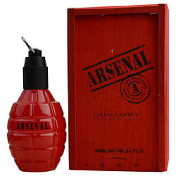 ARSENAL RED NEW by Gilles Cantuel EAU DE PARFUM SPRAY 3.4 OZ For Men