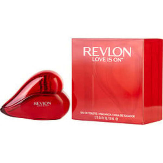 REVLON LOVE IS ON by Revlon EDT SPRAY 1.7 OZ For Women