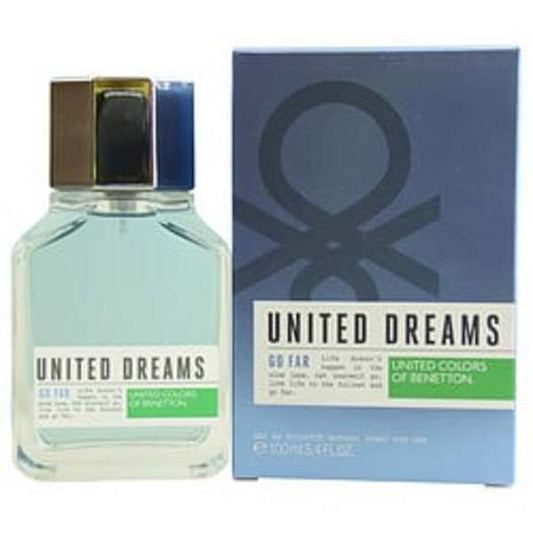 BENETTON UNITED DREAMS GO FAR by Benetton EDT SPRAY 3.4 OZ For Men