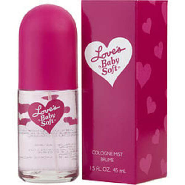 LOVES BABY SOFT by Dana COLOGNE MIST SPRAY 1.5 OZ For Women