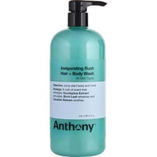 Anthony by Anthony Invigorating Rush Hair & Body Wash Jumbo --946ml/32oz For Men