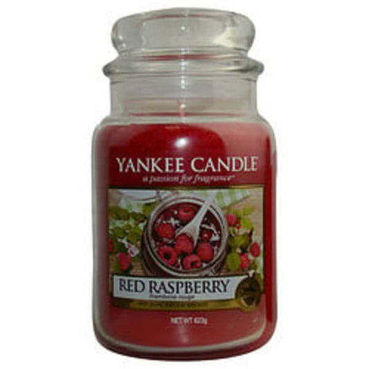 YANKEE CANDLE by Yankee Candle RED RASPBERRY SCENTED LARGE JAR 22 OZ For Anyone