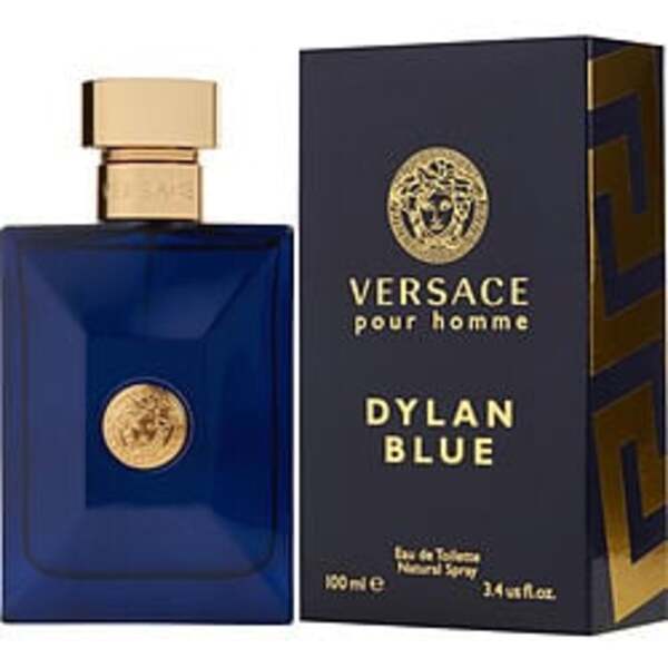 VERSACE DYLAN BLUE by Gianni Versace EDT SPRAY 3.4 OZ For Men