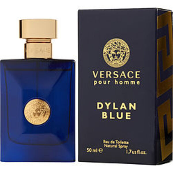 VERSACE DYLAN BLUE by Gianni Versace EDT SPRAY 1.7 OZ For Men