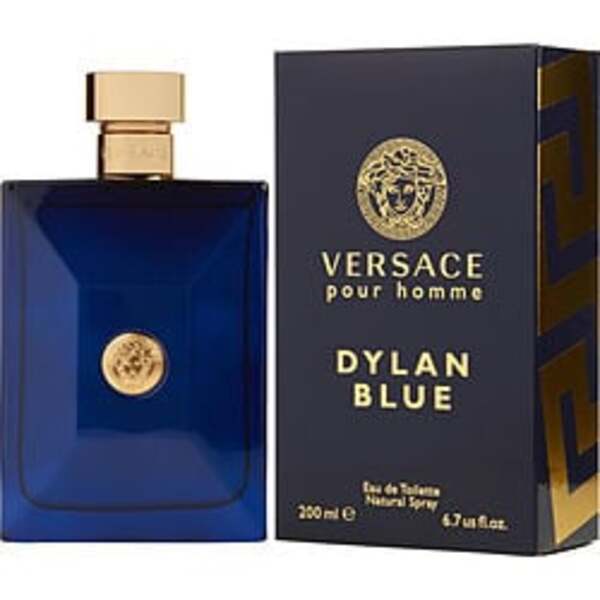 VERSACE DYLAN BLUE by Gianni Versace EDT SPRAY 6.7 OZ For Men