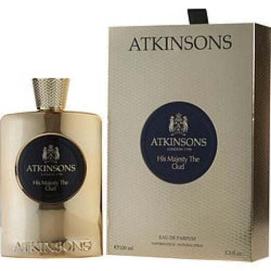 ATKINSONS HIS MAJESTY THE OUD by Atkinsons EAU DE PARFUM SPRAY 3.3 OZ For Men