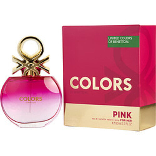 COLORS DE BENETTON PINK by Benetton EDT SPRAY 2.7 OZ For Women