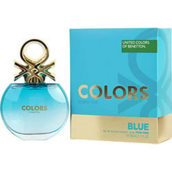 COLORS DE BENETTON BLUE by Benetton EDT SPRAY 2.7 OZ For Women