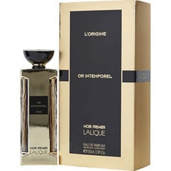 LALIQUE NOIR PREMIER OR INTEMPOREL 1888 by Lalique EAU DE PARFUM SPRAY 3.3 OZ For Women