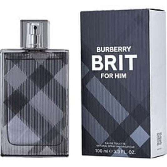 BURBERRY BRIT by Burberry EDT SPRAY 3.3 OZ (NEW PACKAGING) For Men