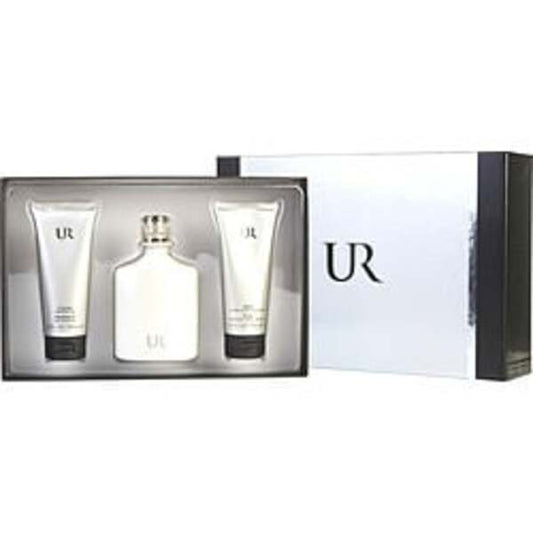 UR by Usher EDT SPRAY 3.4 OZ & AFTERSHAVE SOOTHER 3.4 OZ & SHOWER GEL 3.4 OZ For Men