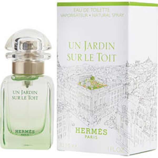 UN JARDIN SUR LE TOIT by Hermes EDT SPRAY 1 OZ For Women