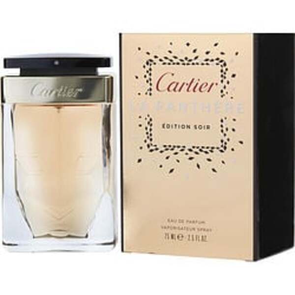 CARTIER LA PANTHERE EDITION SOIR by Cartier EAU DE PARFUM SPRAY 2.5 OZ For Women