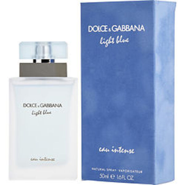 D & G LIGHT BLUE EAU INTENSE by Dolce & Gabbana EAU DE PARFUM SPRAY 1.6 OZ For Women