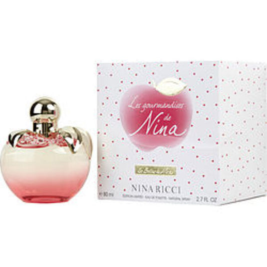 LES GOURMANDISES DE NINA by Nina Ricci EDT SPRAY 2.7 OZ (LIMITED EDITION) For Women