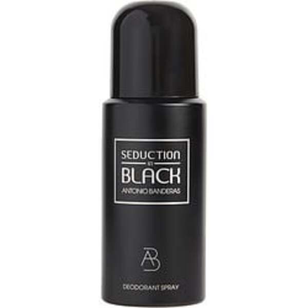 BLACK SEDUCTION by Antonio Banderas DEODORANT SPRAY 5 OZ For Men