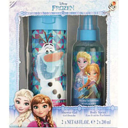 FROZEN DISNEY by Disney BODY SPRAY 6.8 OZ & SHOWER GEL 6.8 OZ For Women