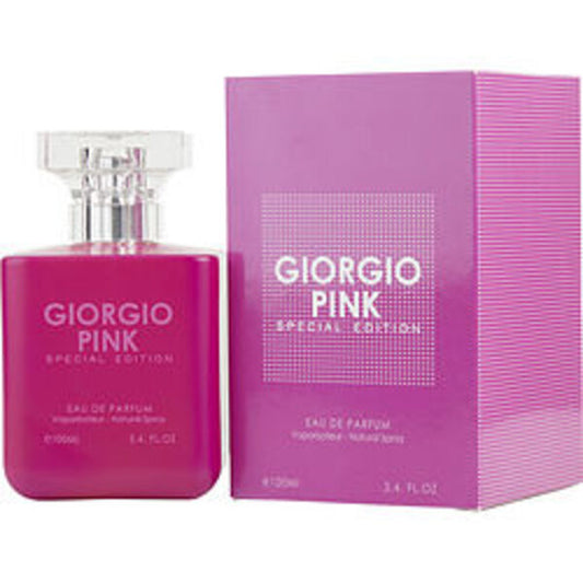 GIORGIO PINK by Giorgio Group EAU DE PARFUM SPRAY 3.4 OZ (SPECIAL EDITION) For Women