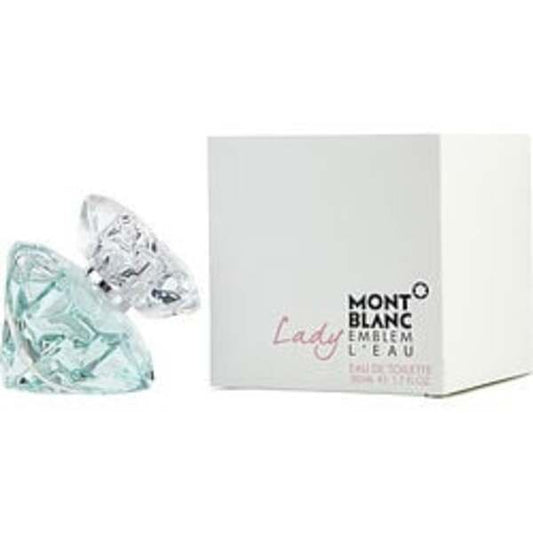 MONT BLANC LADY EMBLEM L'EAU by Mont Blanc EDT SPRAY 1.7 OZ For Women