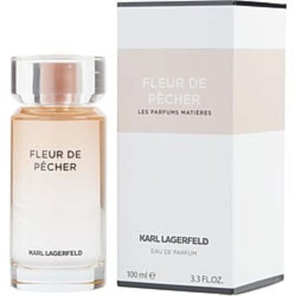 KARL LAGERFELD FLEUR DE PECHER by Karl Lagerfeld EAU DE PARFUM SPRAY 3.3 OZ For Women