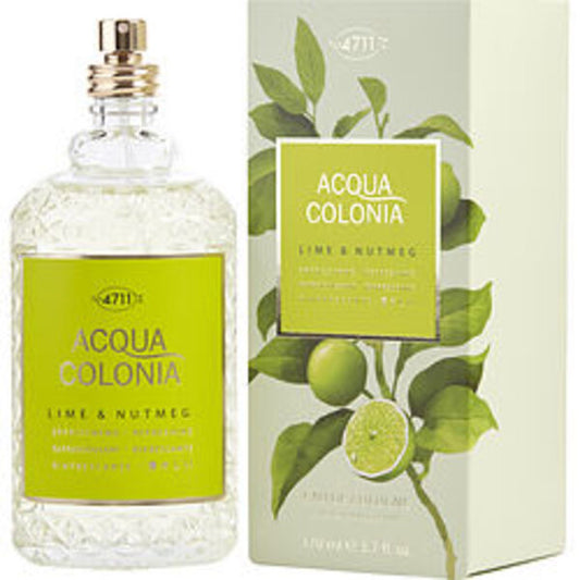 4711 ACQUA COLONIA LIME & NUTMEG by 4711 EAU DE COLOGNE SPRAY 5.7 OZ For Women