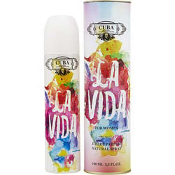 CUBA LA VIDA by Cuba EAU DE PARFUM SPRAY 3.3 OZ For Women