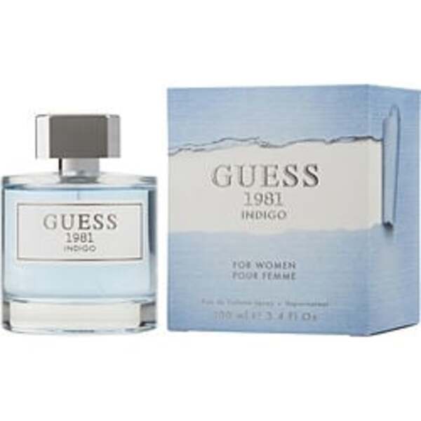 GUESS 1981 INDIGO by Guess EDT SPRAY 3.4 OZ For Women