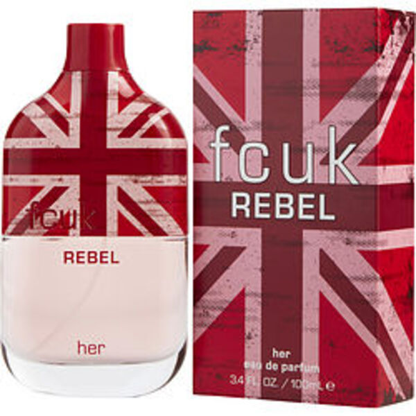 FCUK REBEL HER by French Connection EAU DE PARFUM SPRAY 3.4 OZ For Women