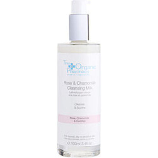 The Organic Pharmacy by The Organic Pharmacy Rose & Chamomile Cleansing Milk - For Sensitive Skin  --100ml/3.3oz For Women