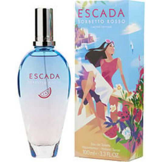 ESCADA SORBETTO ROSSO by Escada EDT SPRAY 3.3 OZ (LIMITED EDITION) For Women