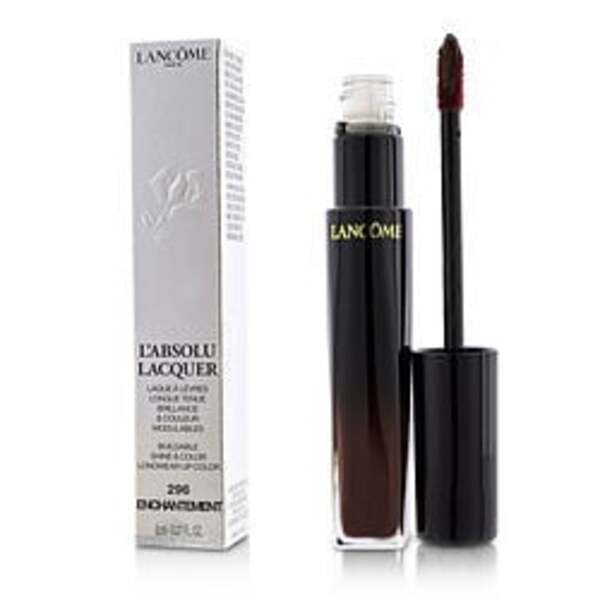 LANCOME by Lancome L'Absolu Lacquer Buildable Shine & Color Longwear Lip Color - # 296 Enchantement  --8ml/0.27oz For Women