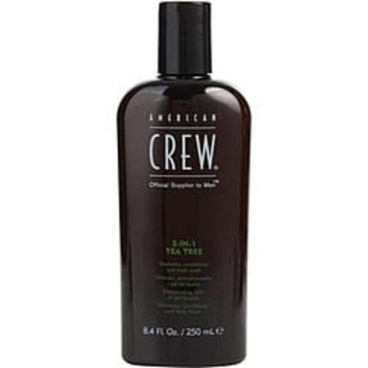 AMERICAN CREW by American Crew 3 IN 1 TEA TREE (SHAMPOO, CONDITIONER, BODY WASH) 8.4 OZ For Men