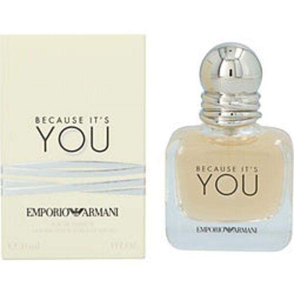 EMPORIO ARMANI BECAUSE IT'S YOU by Giorgio Armani EAU DE PARFUM SPRAY 1 OZ For Women