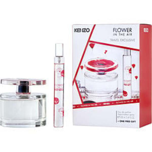 KENZO FLOWER IN THE AIR by Kenzo EAU DE PARFUM SPRAY 3.4 OZ & EAU DE PARFUM SPRAY 0.5 OZ For Women