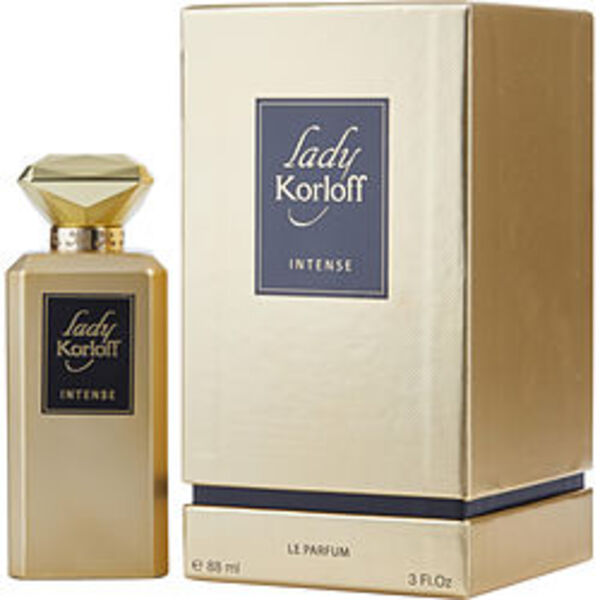 LADY KORLOFF INTENSE by Korloff EAU DE PARFUM SPRAY 3 OZ For Women