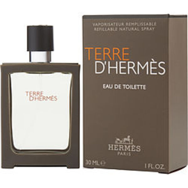 TERRE D'HERMES by Hermes EDT SPRAY REFILLABLE 1 OZ For Men