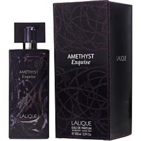 AMETHYST EXQUISE LALIQUE by Lalique EAU DE PARFUM SPRAY 3.3 OZ For Women