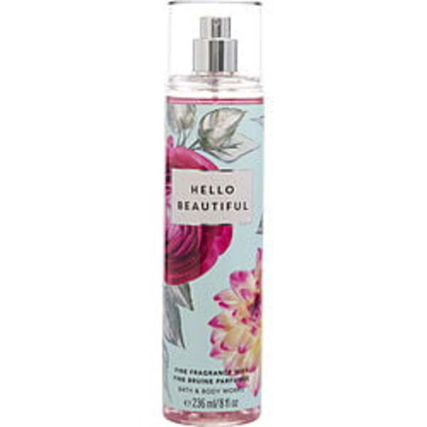 BATH & BODY WORKS by BATH & BODY WORKS HELLO BEAUTIFUL FRAGRANCE MIST 8 OZ For Women