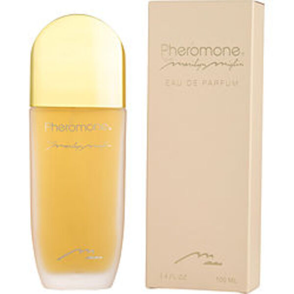 PHEROMONE by Marilyn Miglin EAU DE PARFUM SPRAY 3.4 OZ (GOLD CAP BOTTLE) For Women