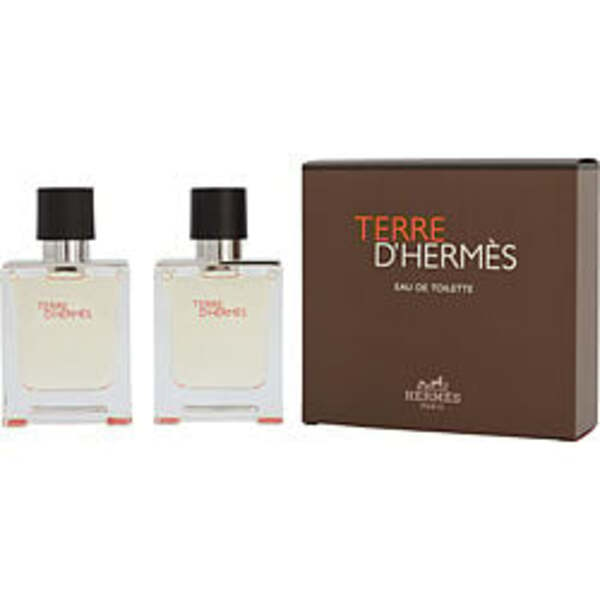 TERRE D'HERMES by Hermes EDT SPRAY 1.6 OZ (TWO PIECES) For Men