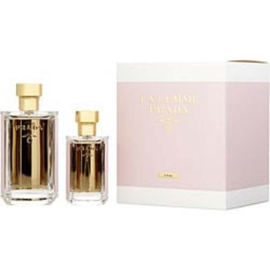 PRADA LA FEMME L'EAU by Prada EDT SPRAY 3.4 OZ & EDT SPRAY 1.2 OZ For Women