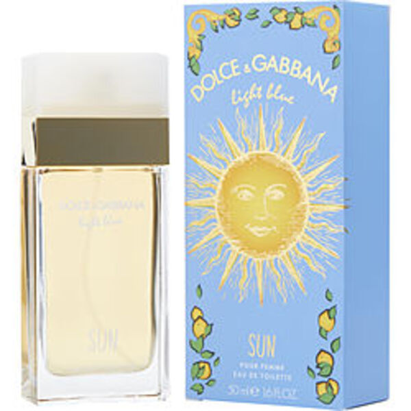 D & G LIGHT BLUE SUN by Dolce & Gabbana EDT SPRAY 1.6 OZ (LIMITED EDITION) For Women