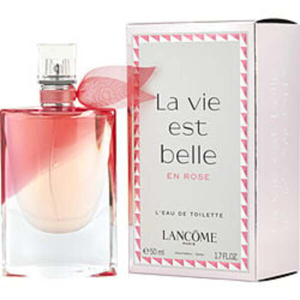 LA VIE EST BELLE EN ROSE by Lancome EDT SPRAY 1.7 OZ For Women