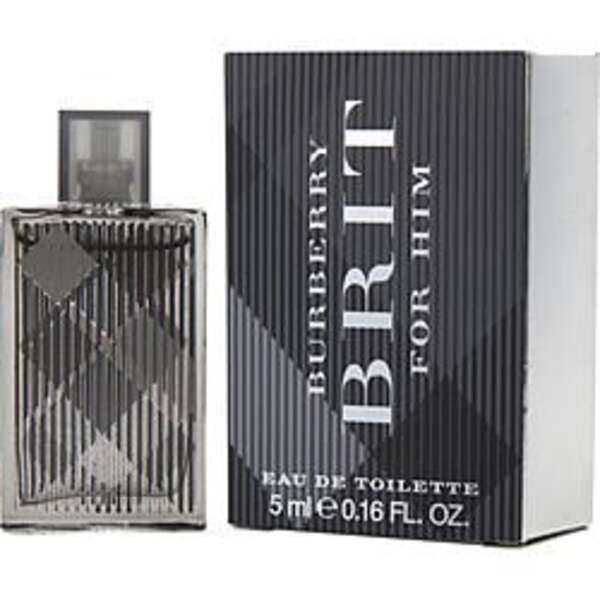 BURBERRY BRIT by Burberry EDT 0.16 OZ (NEW PACKAGING) MINI For Men