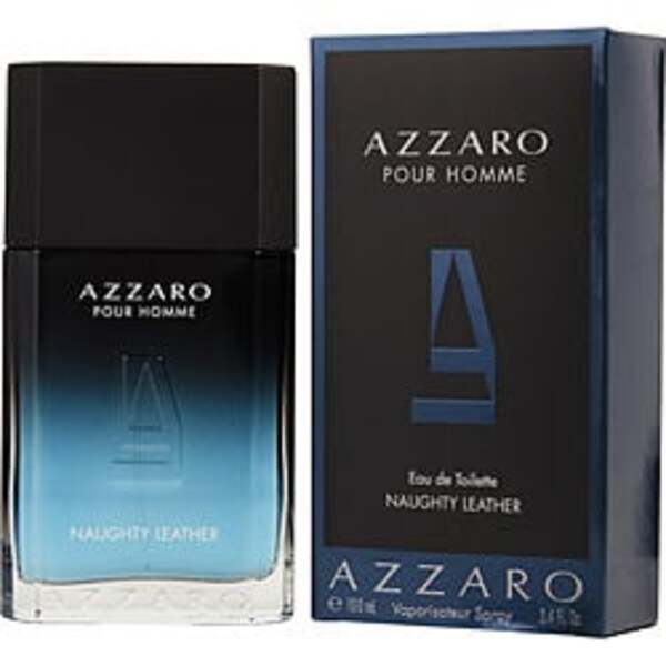 AZZARO NAUGHTY LEATHER by Azzaro EDT SPRAY 3.4 OZ For Men